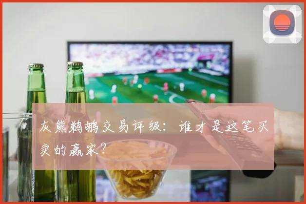 灰熊鹈鹕交易评级：谁才是这笔买卖的赢家？